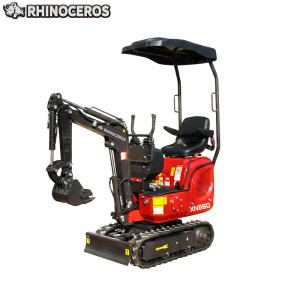 Мини-экскаватор XN660 micro mini, работающий в зоне с ограниченным доступом